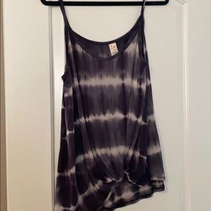 Knot Front Tank Top